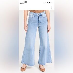 FRAME Le Palazzo High Rise Wide Leg Jeans